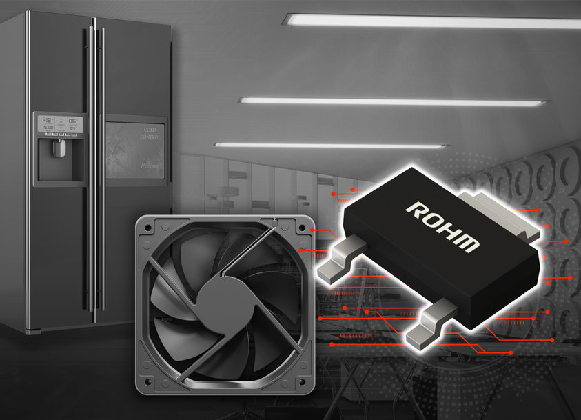 Kompakte SOT-223-3 600-V-MOSFETs von ROHM: kleinere und flachere Designs bei Stromversorgungen für Beleuchtungen, Pumpen und Elektromotoren